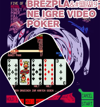 Brezplačne video poker igre