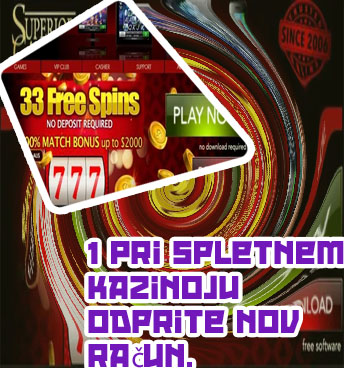 No deposit bonus casino slovenia